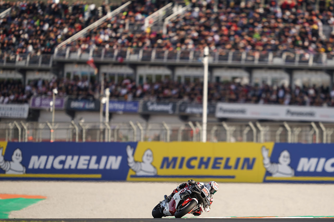 中上貴晶（LCRホンダ・イデミツ）／2023MotoGP第20戦バレンシアGP 決勝