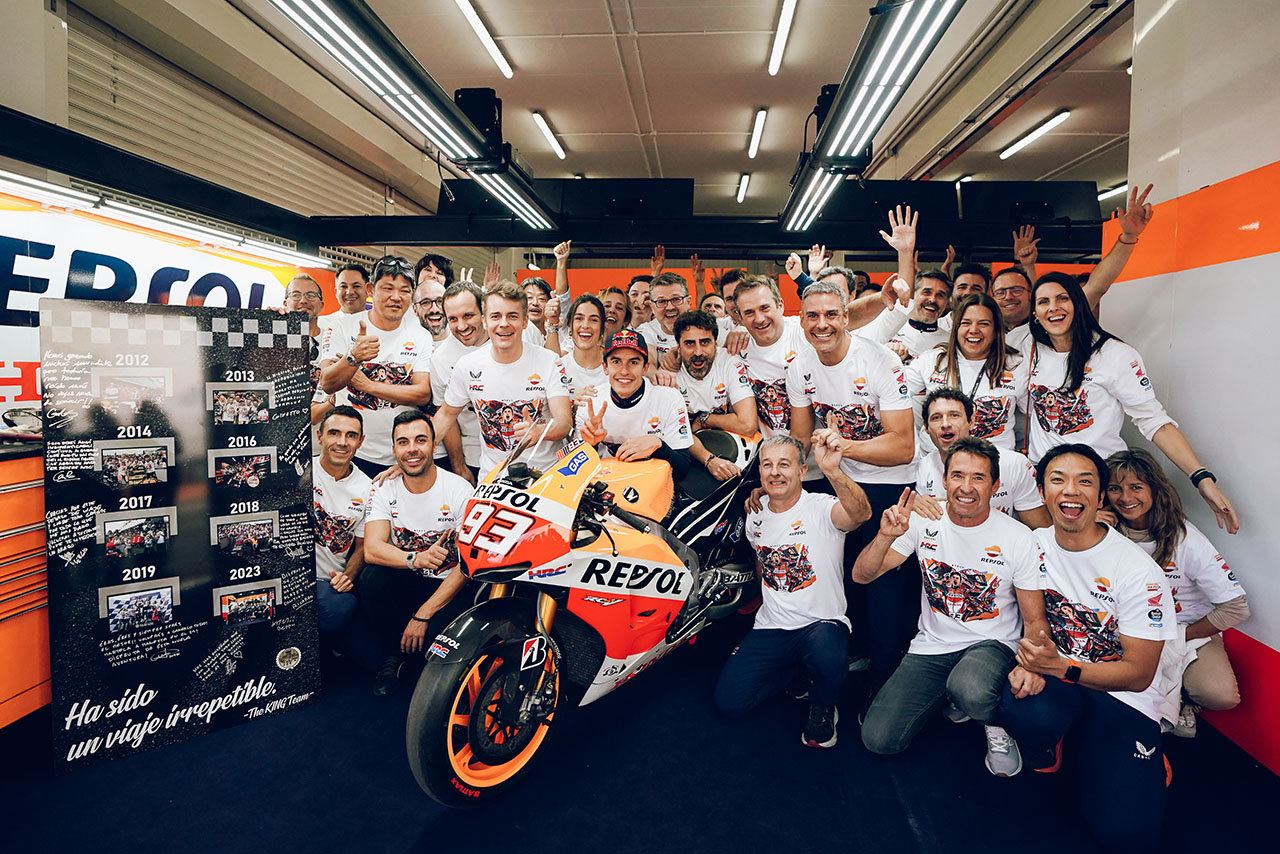 マルク・マルケス（レプソル・ホンダ・チーム）／2023MotoGP第20戦バレンシアGP 決勝