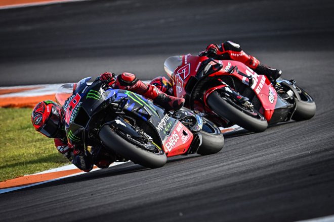 ファビオ・クアルタラロ（モンスターエナジー・ヤマハMotoGP）／2023MotoGP第20戦バレンシアGP 決勝