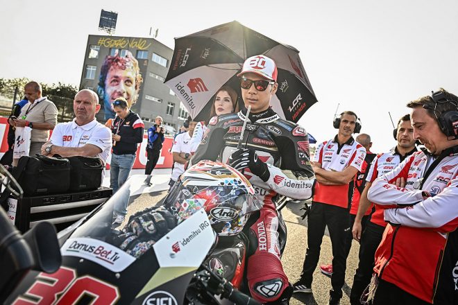 中上貴晶（LCRホンダ・イデミツ）／2023MotoGP第20戦バレンシアGP 決勝