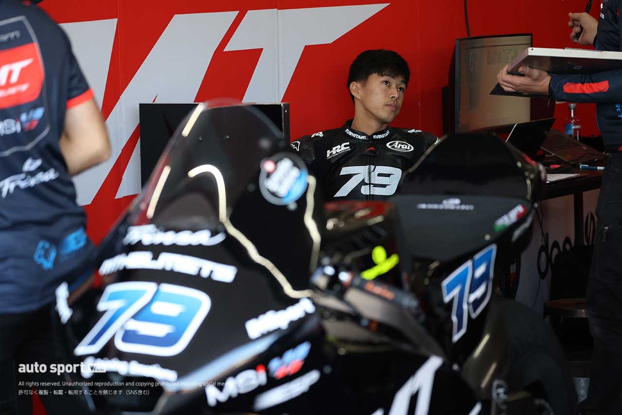 小椋藍（MT Helmets - MSI）／Moto2バレンシアテスト