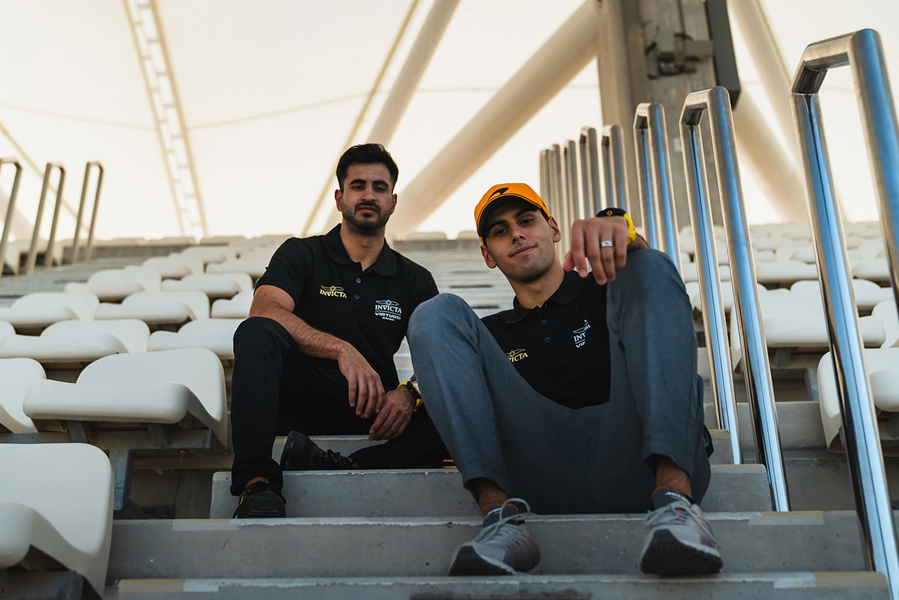 2024年FIA F2にインビクタ・ビルトゥジ・レーシングから参戦するガブリエル・ボルトレートとクッシュ・マイニ