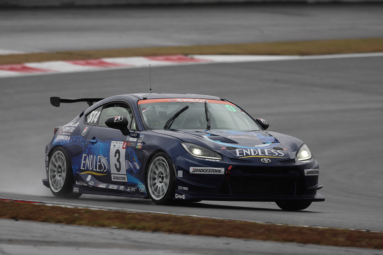2023スーパー耐久第7戦富士　ENDLESS GR86（坂裕之／小河諒／菅波冬悟）