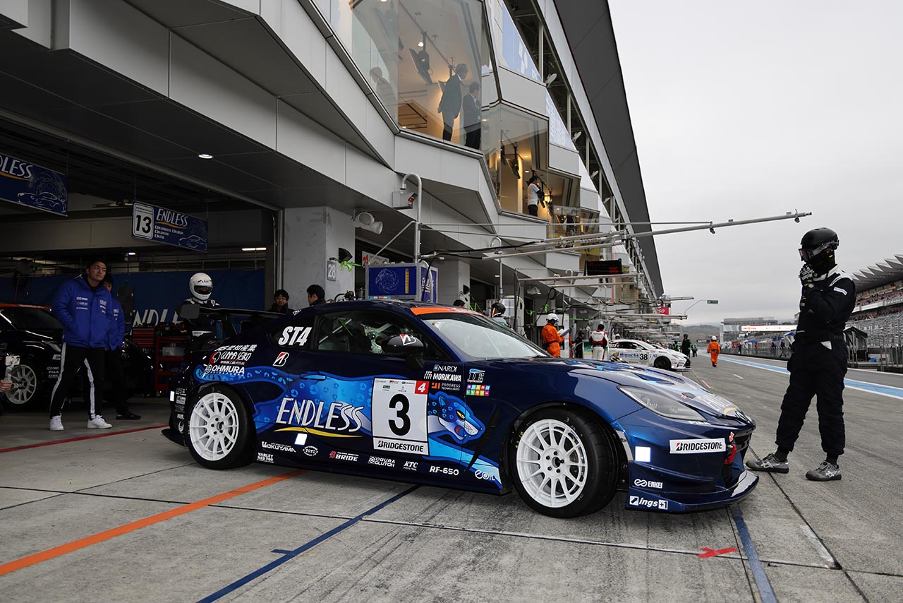 2023スーパー耐久第7戦富士　ENDLESS GR86（坂裕之／小河諒／菅波冬悟）