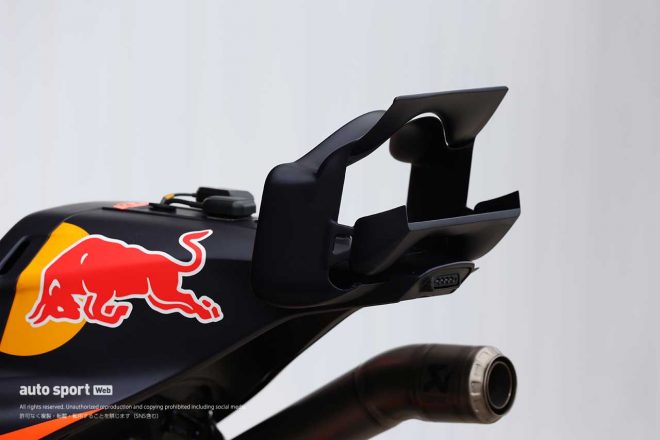 2パターンのリヤウイングを試すKTM／2024MotoGPバレンシア公式テスト