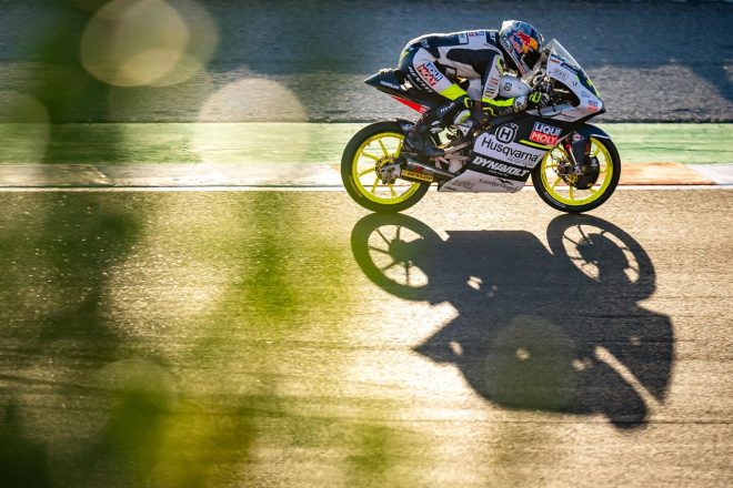Moto3：佐々木歩夢（Liqui Moly Husqvarna Intact GP）／2023MotoGP第20戦バレンシアGP