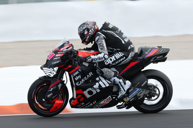 アレイシ・エスパルガロ（アプリリア・レーシング）／2024MotoGPバレンシア公式テスト