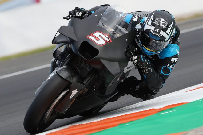 ヨハン・ザルコ（カストロール・ホンダLCR）／2024MotoGPバレンシア公式テスト