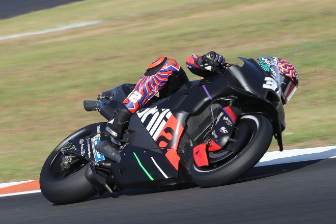 ロレンツォ・サバドーリ（アプリリア・レーシング）／2024MotoGPバレンシア公式テスト