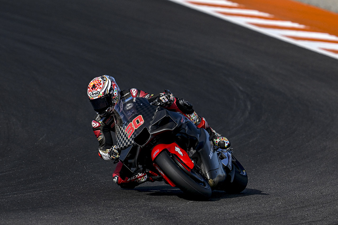 中上貴晶（LCRホンダ・イデミツ）／2024MotoGPバレンシア公式テスト
