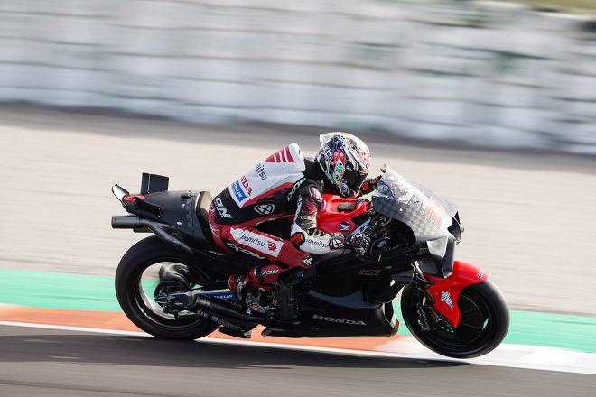 中上貴晶（LCRホンダ・イデミツ）／2024MotoGPバレンシア公式テスト