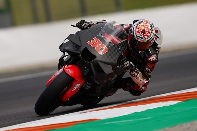 中上貴晶（LCRホンダ・イデミツ）／2024MotoGPバレンシア公式テスト