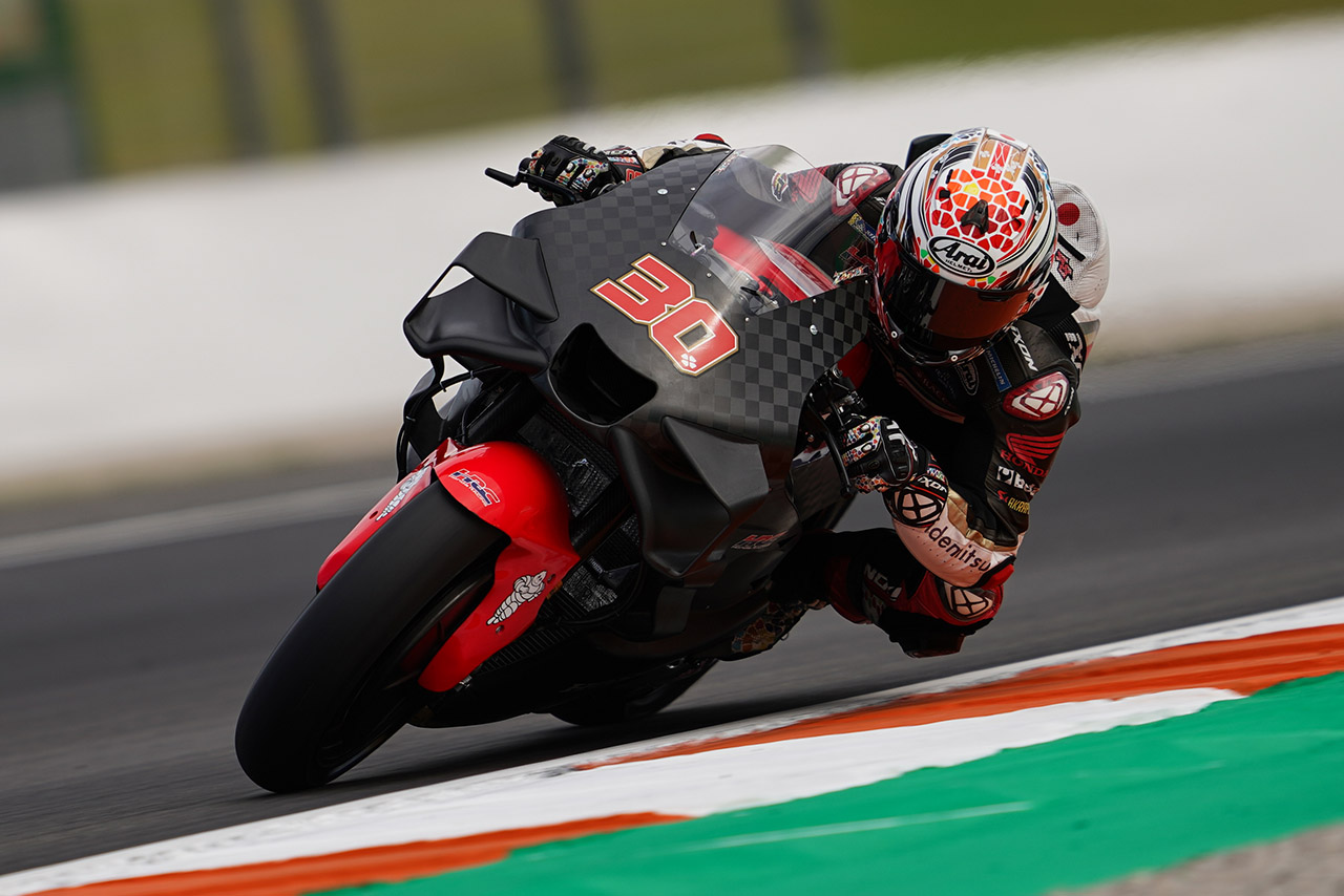 中上貴晶（LCRホンダ・イデミツ）／2024MotoGPバレンシア公式テスト