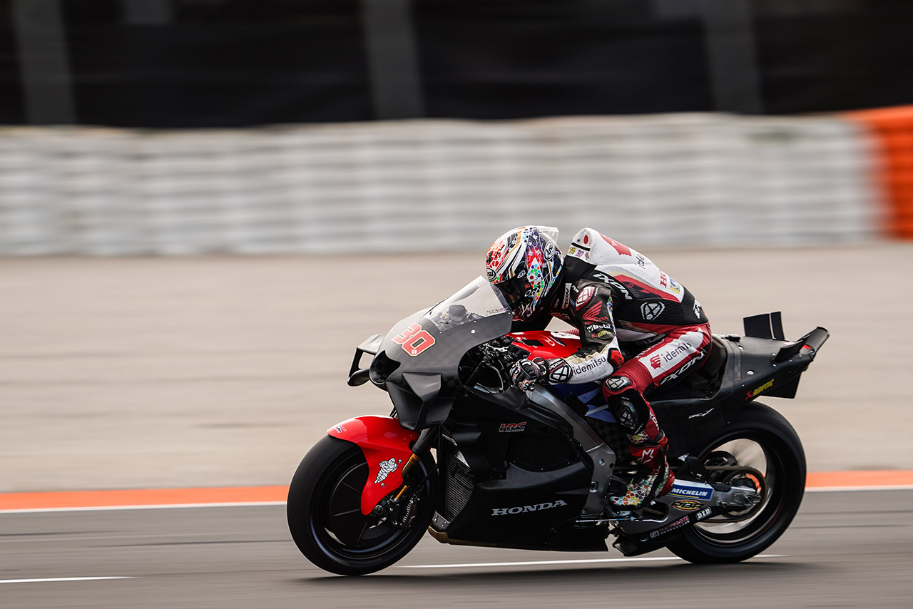 中上貴晶（LCRホンダ・イデミツ）／2024MotoGPバレンシア公式テスト