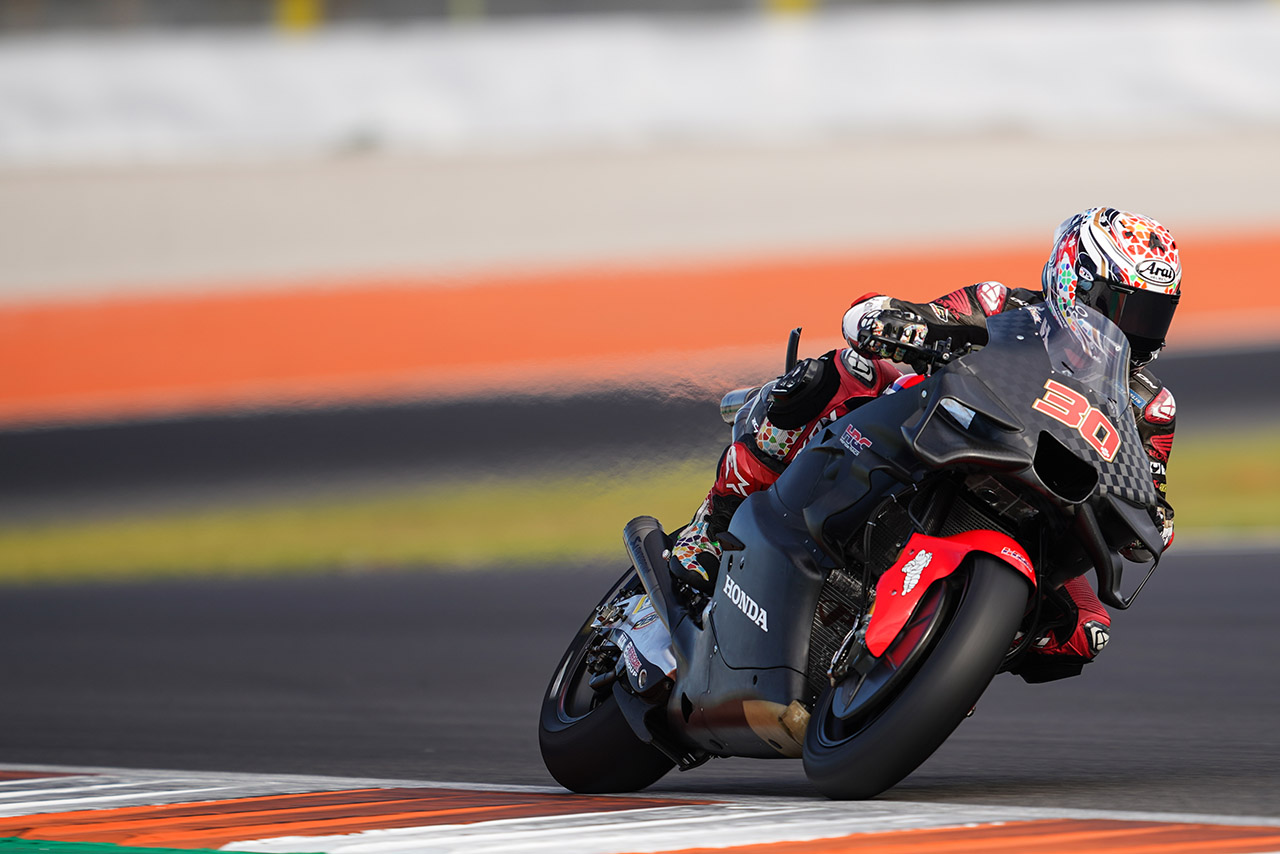 中上貴晶（LCRホンダ・イデミツ）／2024MotoGPバレンシア公式テスト