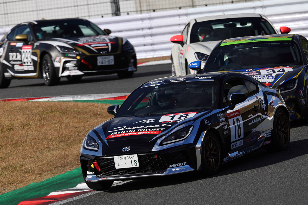 IBARAKI TOYOPET RACING TEAM　2023 TGR GR86/BRZ Cup第7戦富士　レースレポート