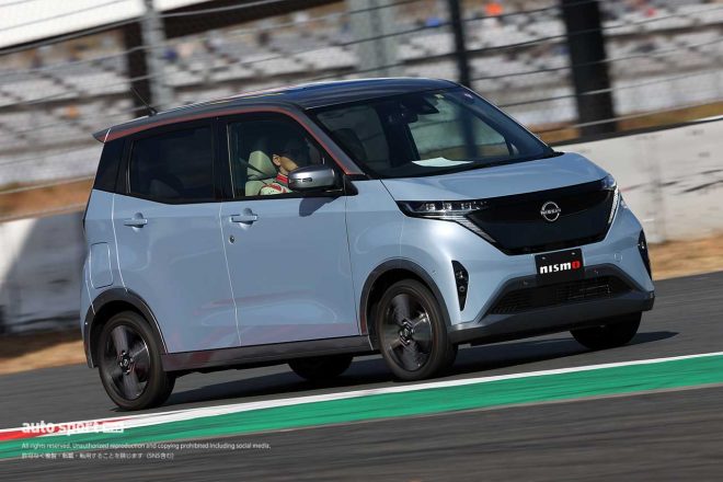 千代勝正がドライブしたニッサン・サクラ