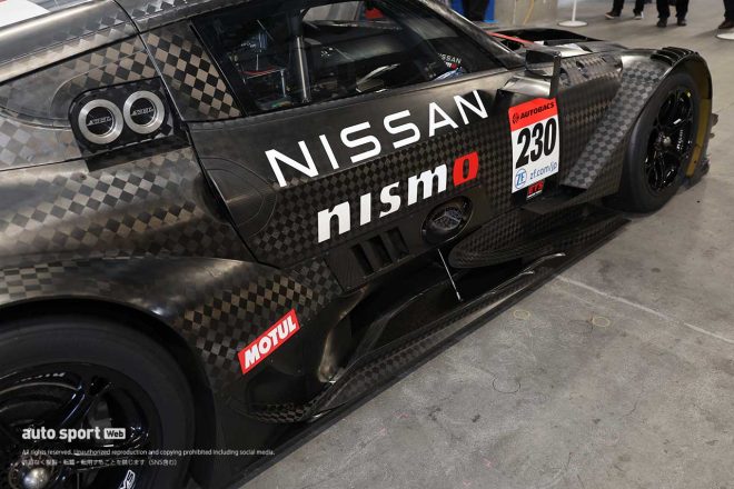 2024年型ニッサンZ GT500の右サイド