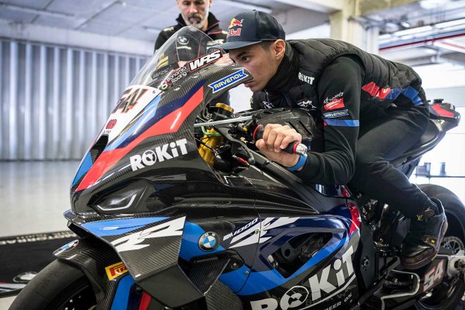 トプラク・ラズガットリオグル（ROKiT BMW Motorrad WorldSBK Team）／ポルティマオテスト