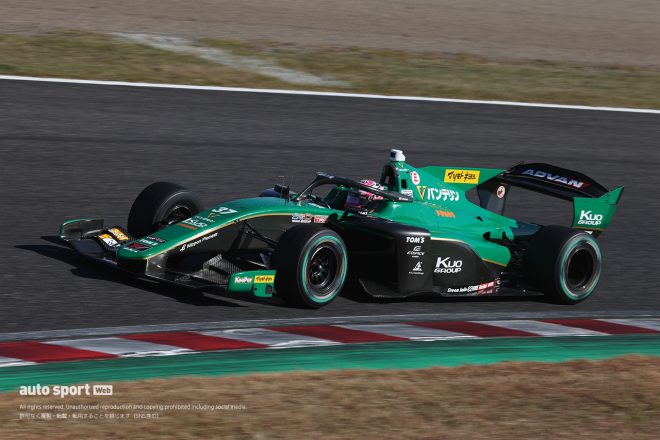 2023スーパーフォーミュラ合同／ルーキーテスト　坪井翔（VANTELIN TEAM TOM’S）