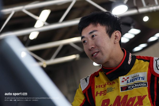 2023スーパーフォーミュラ合同／ルーキーテスト　小出峻（ B-MAX RACING TEAM）