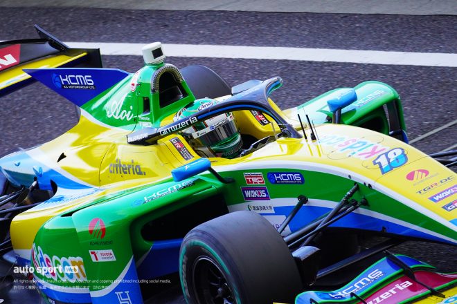 2023スーパーフォーミュラ合同／ルーキーテスト　福住仁嶺（Kids com Team KCMG）