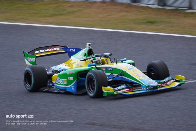 2023スーパーフォーミュラ合同／ルーキーテスト　福住仁嶺（Kids com Team KCMG）