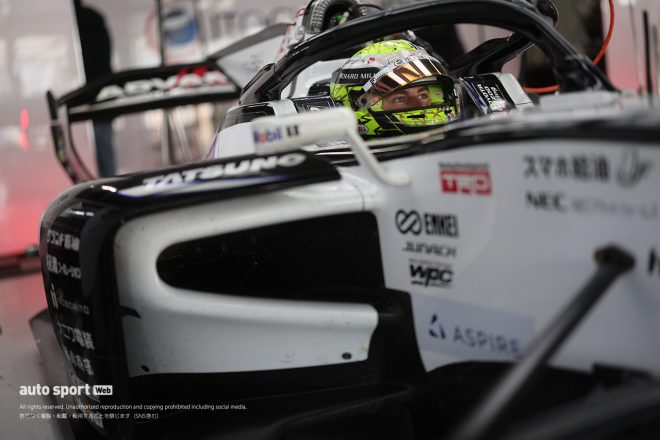 2023スーパーフォーミュラ合同／ルーキーテスト　テオ・プルシェール（ITOCHU ENEX TEAM IMPUL）