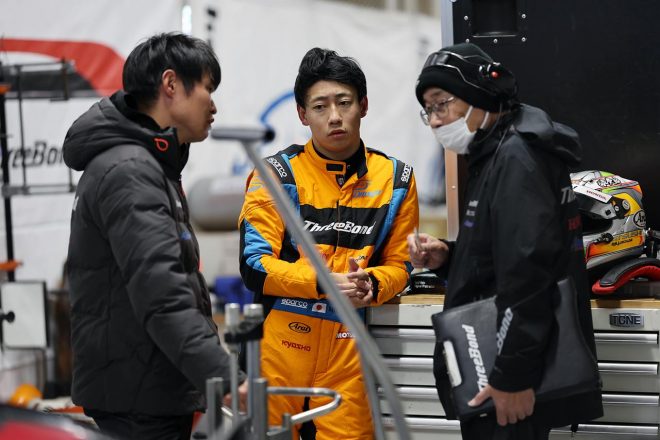 2023スーパーフォーミュラ合同／ルーキーテスト　三宅淳詞（ThreeBond Racing）