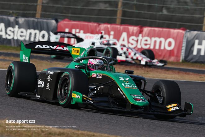 2023スーパーフォーミュラ合同／ルーキーテスト　坪井翔（VANTELIN TEAM TOM’S）