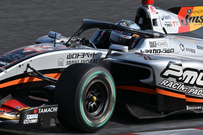 2023スーパーフォーミュラ合同／ルーキーテスト　大湯都史樹（P.MU/CERUMO・INGING）