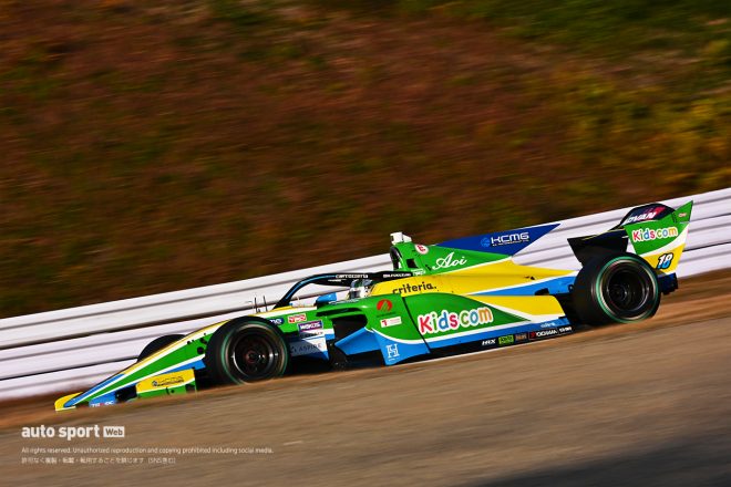 2023スーパーフォーミュラ合同／ルーキーテスト　福住仁嶺（Kids com Team KCMG）