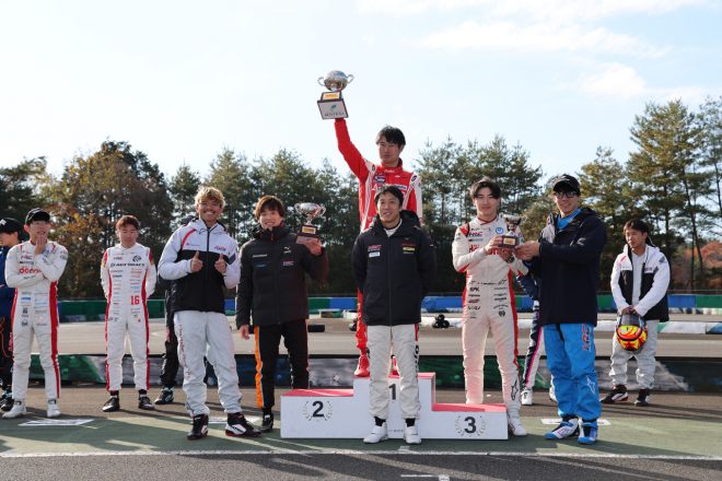 Honda Racing Kart Cup ①表彰台
