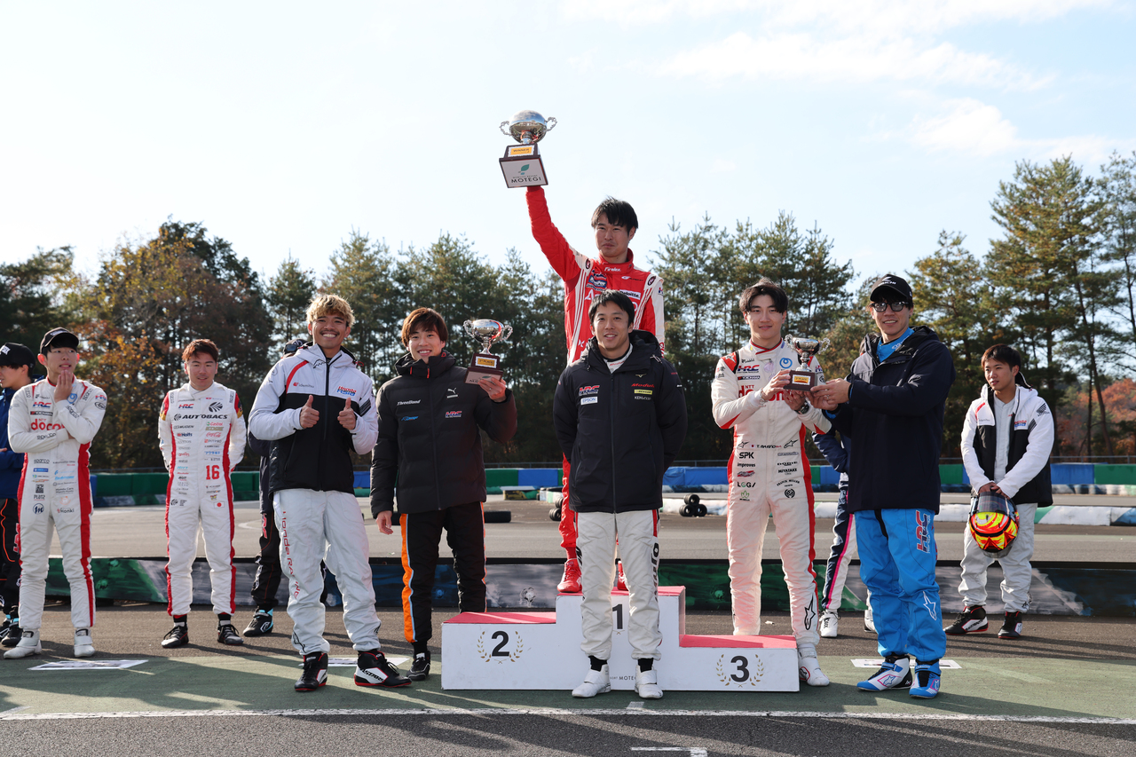 Honda Racing Kart Cup ①表彰台