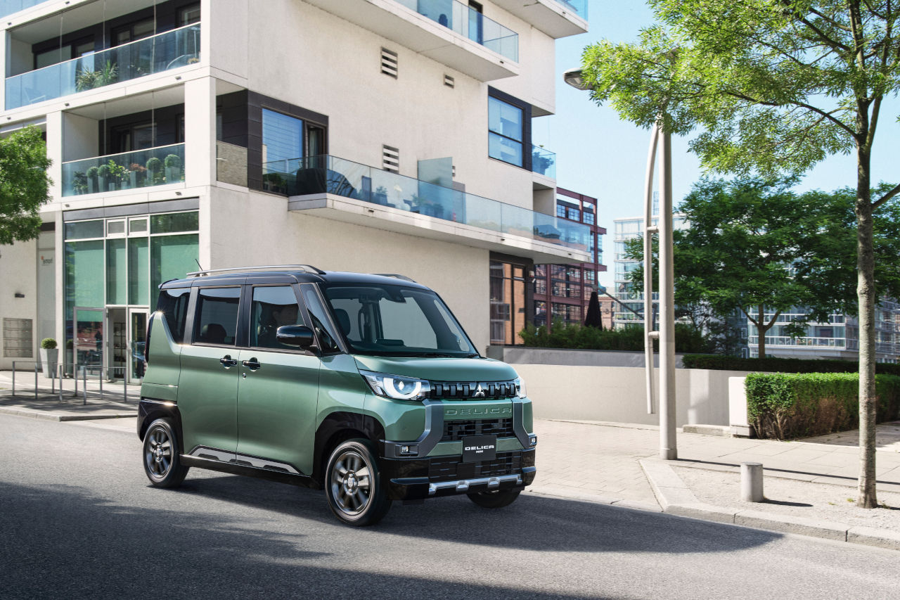 デザイン・カー・オブ・ザ・イヤーを受賞したミツビシ・デリカミニ
