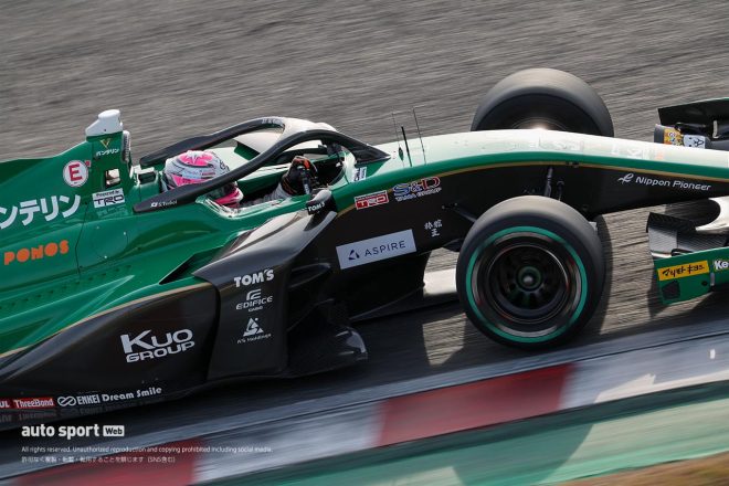2023スーパーフォーミュラ合同／ルーキーテスト　坪井翔（VANTELIN TEAM TOM’S）