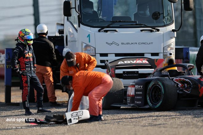 2023スーパーフォーミュラ合同／ルーキーテスト　岩佐歩夢（TEAM MUGEN）