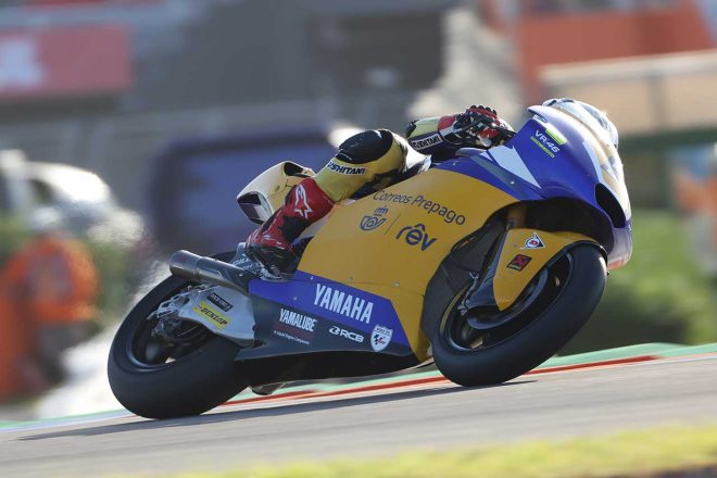 Moto2：野左根航汰（Correos Prepago Yamaha VR46 MasterCamp）／2023MotoGP第20戦バレンシアGP