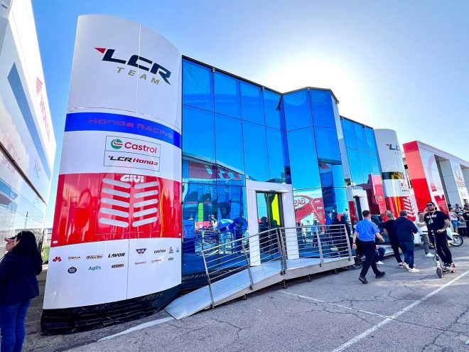 LCRホンダ・イデミツのホスピタリティは……もう会社みたい！