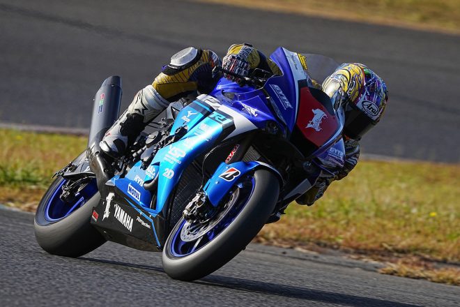 2023全日本ロード：中須賀克行仕様のヤマハYZF-R1をライドした伊達悠太