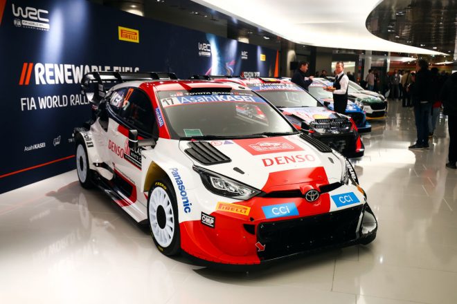 2023年仕様のトヨタGRヤリス・ラリー1