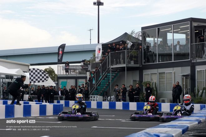 シティサーキット東京ベイで開催された『TGRドライバー勝ち抜きカートバトル！』の様子