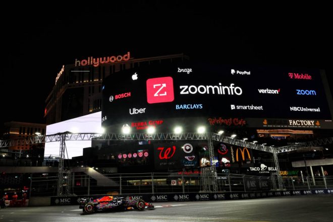 2023年F1第22戦ラスベガスGP　マックス・フェルスタッペン（レッドブル）