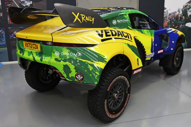 鮮やかなブラジル国旗カラーをまとうXラリーのプロドライブ・ハンター