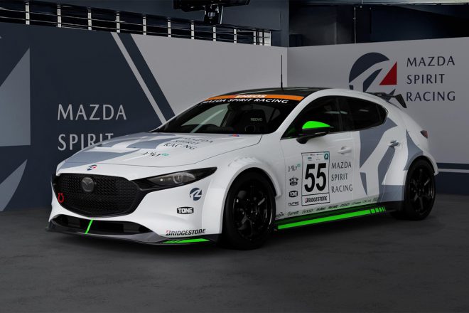 2023年スーパー耐久シリーズST-Qクラスに参戦していた『MAZDA SPIRIT RACING MAZDA3 Bio concept』
