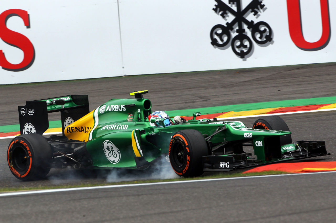 ギド・バン・デル・ガルデ（ケータハムF1チーム） 2013年F1第11戦ベルギーGP