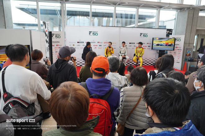 木村偉織、菅波冬悟、イゴール・オオムラ・フラガが登場したプロドライバートークショー