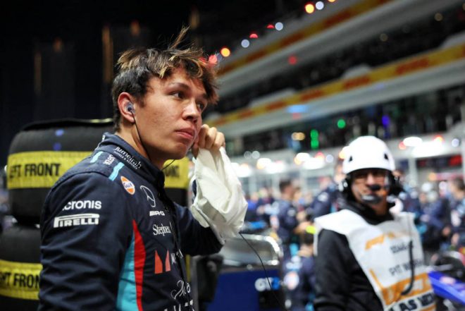 2023年F1第22戦ラスベガスGP　アレクサンダー・アルボン（ウイリアムズ）