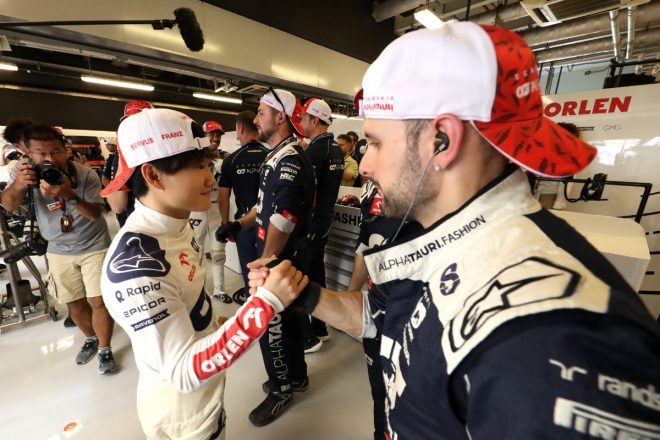 2023年F1第23戦アブダビGP　角田裕毅（アルファタウリ）