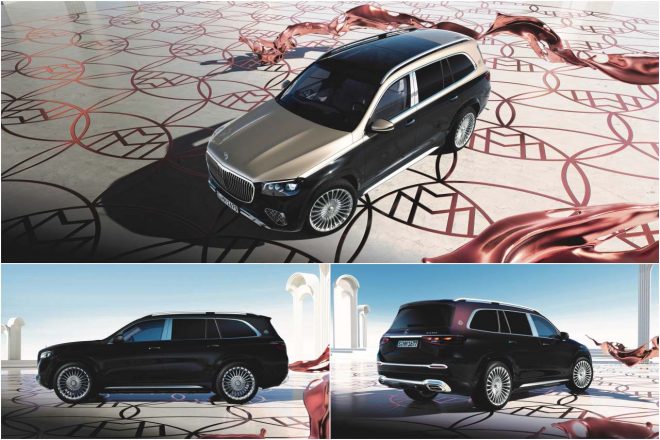 メルセデス製SUVで唯一、伝統の“スリーポインテッドスター”が輝くボンネットマスコットを備える『メルセデス・マイバッハGLS600 4MATIC』